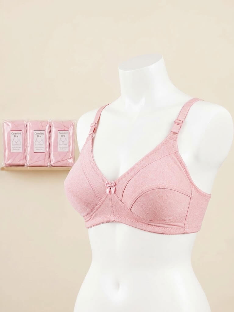 Elora Classic Cotton Comfort Bra for Women