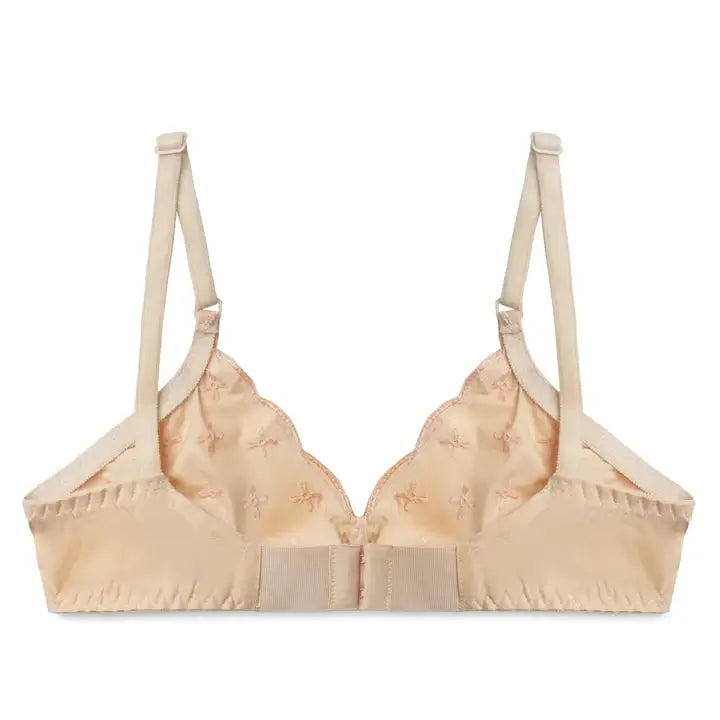 Floral Whisper Skin Non-Padded Wireless Bra for Women