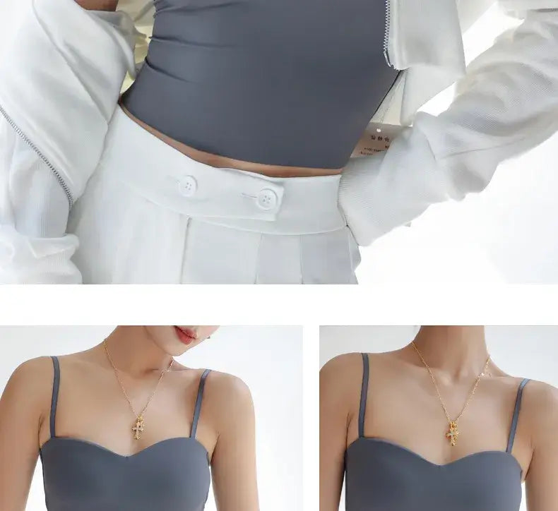 Mirabella Ice Silk Padded Camisole for Women