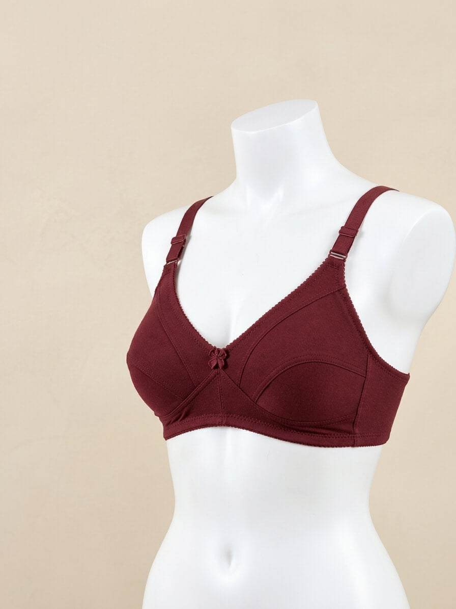 Elora Classic Cotton Comfort Bra for Women