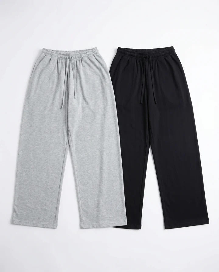Comfy Sleep Trousers – Black & Grey